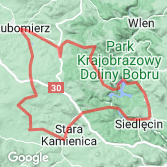 Mapa Wokół Jeziora Pilchowickiego